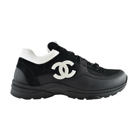 chanel running shoes black|female chanel sneakers women.